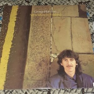 New 1981 George Harrison Somewhere Record Vinyl LP